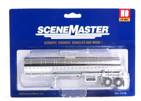 HO Scale Walthers SceneMaster 949-12352 Painted Unlettered Chemical Tank Trailer