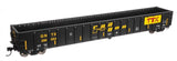 HO Scale Walthers MainLine 910-6447 GNTX #290034 68' Railgon Gondola