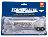 HO Scale Walthers SceneMaster 949-2626 Glacier Sands Dry Bulk Semi Trailer