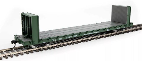 HO Scale Walthers 910-5884 Weyerhaeuser CLC 1119 60' PS Bulkhead Flatcar