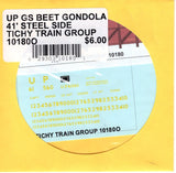 O Scale Tichy Train 10180O UP 41' Steel Side GS Beet Gondola Decal Set