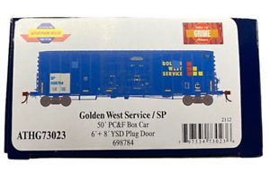HO Athearn Genesis G73023 Southern Pacific SP 698784 50' PC&F 8' & 6' Boxcar