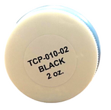 Tru-Color TCP-010-2 Black 2 oz Paint Bottle