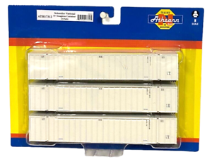 N Scale Athearn 17312 Schneider 53' Stoughton Containers Set #1 3-Pack