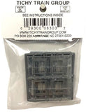 HO Scale Tichy Train Group 8303 36" x 44" 2-Pane Peaked Window pkg(12)