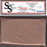 N Scale Superior Scenics Ultra Fine Wisconsin Wausau Red Granite Ballast 10 oz