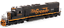 HO Scale Athearn 72072 Denver Rio Grande DRGW 5350 SD40T-2 DCC Ready