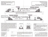HO Scale Microscale 87-1053 Union Pacific UP 1996 Olympic Torch Relay Decal Set