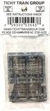 N Scale Tichy Train Group 2543 20/20 95" x 190" 40 Pane Masonry Window (6) pcs