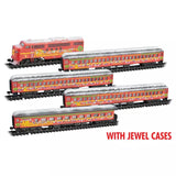 N Scale Micro Trains 98321388 2024 MT&L RR Christmas Passenger Train Set