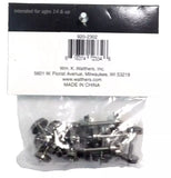HO Scale Walthers Proto 920-2302 36" Turned Metal RP-25 Wheelsets pkg (12)