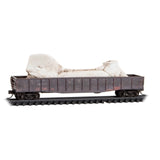 N Scale Micro Trains 105 44 271 Weathered Union Pacific UP 30017 50' Gondola