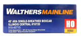 HO Scale Walthers 910-40715 Illinois Central IC 16720 40' Single Sheathed Boxcar