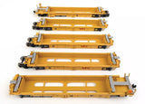 HO Scale Walthers MainLine 910-55674 Large Red logo TTX DTTX 748310 Thrall 5-Unit Rebuilt 40' Well Car