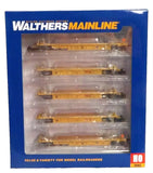 HO Scale Walthers MainLine 910-55674 Large Red logo TTX DTTX 748310 Thrall 5-Unit Rebuilt 40' Well Car