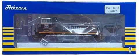 HO Scale Athearn 86746 Burlington Route CB&Q 9320 SW1000 DCC Ready