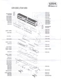 HO Atlas 20007055 Metra 8500/6000 Nippon Sharyo Bi-Level Commuter 3 Car Set