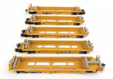 HO Scale Walthers MainLine 910-55667 Black & White  logo TTX DTTX 741228 Thrall 5-Unit Rebuilt 40' Well Car