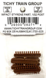 HO Scale Tichy Train Group 8271 5-1/2" Hex Bolt w/7" Washer pkg (96)