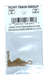 HO Scale Tichy Train Group 8340 Brass Chain 32 Links Per Inch 18" Long