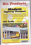 HO Scale Rix Products 628-111 Modern Highway Overpass