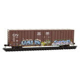 N Scale Micro Trains 123 44 160 Canadian National 794962 60' High-Cube Boxcar