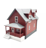HO Scale Rock Island Hobby 42101 Pre-Built Red Farmhouse