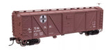 HO Walthers MainLine 910-40703 Santa Fe 124350 40' ARA Single Sheathed Boxcar