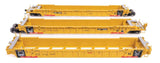 HO Walthers MainLine 910-55816 DTTX 787545 NSC Articulated 3-Unit 53' Well Car