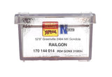 N Scale Micro Trains 170144014 Railgon GONX 310694 Weathered 52'6" Mill Gondola