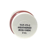 Tru-Color TCP-173-2 Weathered Iron Oxide Dark Rust Flat 2 oz Paint Bottle