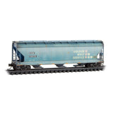 N Scale Micro Trains 98305092 SSW ex-Golden West 3-Bay Covered Hoppers 3-Pack