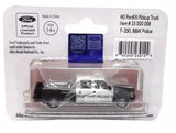 HO Scale Atlas 35000008 Ford F-350 Police Black & White Crew-Cab Pickup Truck