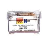 N Micro Trains 025144011 Railbox RBOX 20840 50' Weathered Single-Door Boxcar