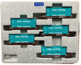 N Kato 106-6210 BNSF Gunderson MAXI-1 5-Unit Well Car w/China Shipping Container