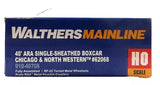HO Walthers 910-40708 Chicago & North Western 62068 40' Single Sheathed Boxcar