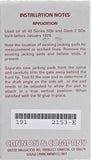 HO Scale Cannon & Company JP-2153 EMD SD Series Tall Jacking Pad pkg (4)