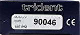 HO Scale Trident Miniatures 90046B Blue Chevrolet Cargo Van