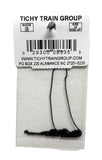 Share HO Scale Tichy Train Group 8335 Blackened Brass Chain 32 Links Per Inch 18" Long