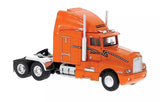 HO Brekina 85931 Schneider National 1984 Kenworth T600 Sleeper-Cab Semi Tractor