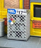 HO Scale ScaleSigns.com 15001 Blue Rhino v1 Propane Cage w/Tanks-Bottles