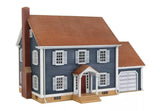 HO Scale Walthers Cornerstone 933-4153 Colonial House Building Kit