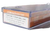 N Scale Jacksonville Terminal 772044 DTTX 658627 NSC 53' well car Class NWF13