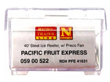 N Micro Trains 5900522 Pacific Fruit Express PFE 41631 40' Steel Ice Reefer