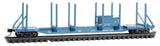 N Micro Trains 11500121 Georgia Pacific GPSX 929 Evans 65' 100-Ton Log Car