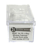 N Scale Bluford Shops 44301 Rock Island #17112 International Bay Window Caboose