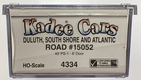 HO Scale Kadee #4334 Duluth South Shore & Atlantic DSS&A 15052 40' PS-1 Boxcar