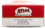 HO Atlas 20007043 Metra 6088 Nippon Sharyo Type 6000 Bi-Level Commuter Coach