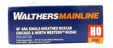 HO Walthers 910-40706 Chicago & North Western 62042 40' Single Sheathed Boxcar