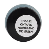 Tru-Color TCP-382 ON Ontario Northland Dark Green 1 oz Paint Bottle